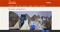 Desktop Screenshot of csendespihenoetterem.hu